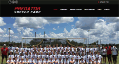 Desktop Screenshot of predator-soccer.com
